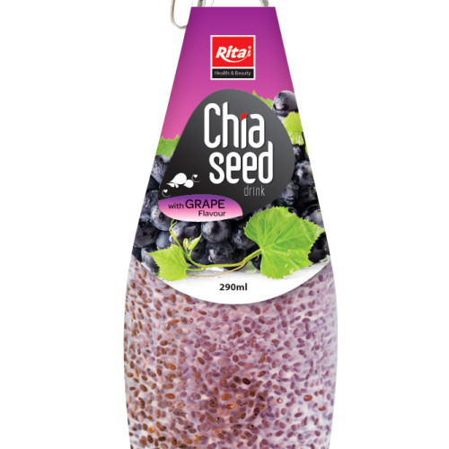 290ml Chia Seed drinks with Grape Flavour
